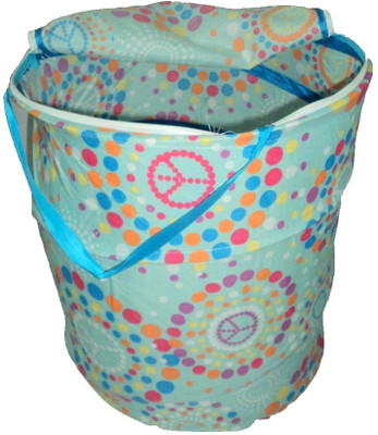 

Amita Home Furnishing 20 L Multicolor Laundry Basket(Fibre)