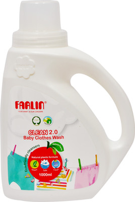 

Farlin Natural Baby Clothing Detergent 1000 ML(White)