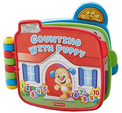 

Fisher-Price Laugh & Learn Counting with Puppy Book(Multicolor)