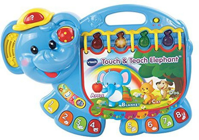 

VTech Touch and Teach Elephant Book(Multicolor)
