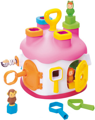 

Smoby Cotoons Shape Sorter House(Pink)