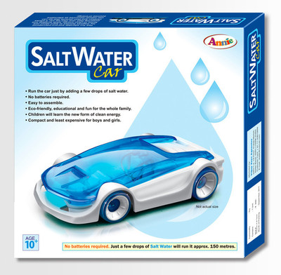 

Annie Salt Water Car(White, Blue)