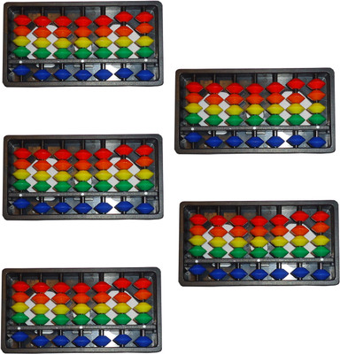 

Sae Fashions MULTICOLOR 7 ROD ABACUS KIT SET OF 5(Multicolor)