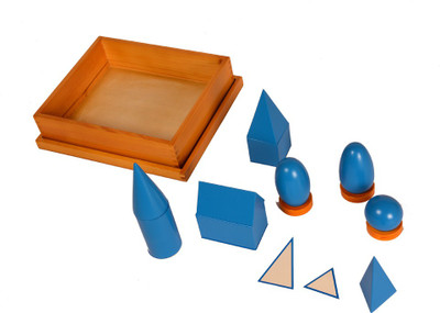 

Kidken Montessori Geometrical Solids(Multicolor)