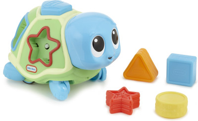

Little Tikes lil' ocean explorer crawl n pop turtle(Multicolor)