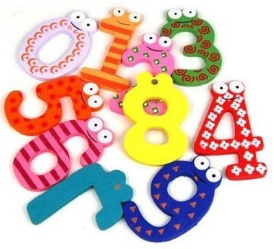 

Gifts & Arts Educational Fridge Magnets(Multicolor)