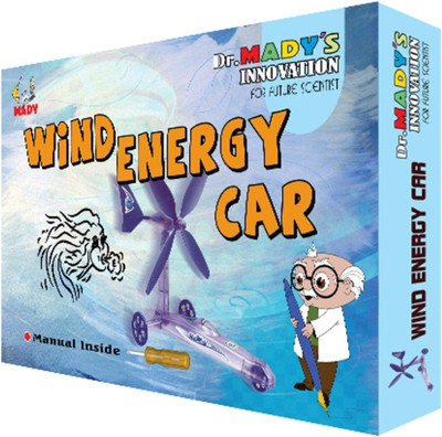 

Dr. Mady Wind Energy Car(Multicolor)
