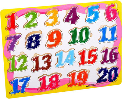 25% OFF on Priya Exports 20 Numbers Wooden Puzzle(Multicolor) 25% OFF on Priya Exports 20 Numbers Wooden Puzzle(Multicolor)