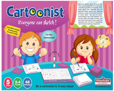

Playmates Toys Cartoonist(Multicolor)