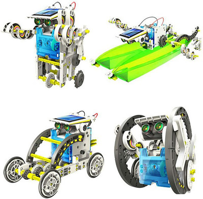

Emob 14 in 1 Educational Solar Learning Toys Robot Kit(Multicolor)