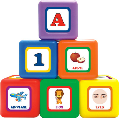 

Little's 6 in 1 Jumbo Blocks(Multicolor)