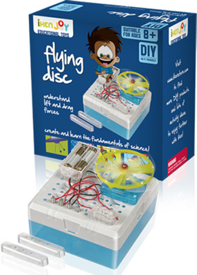 iKen Joy Flying Disc(White, Blue)