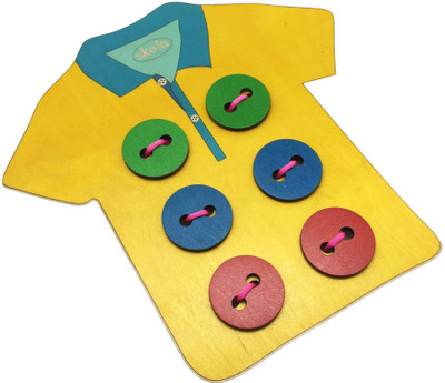 

Skola T Shirt Tailor - Sew the buttons on the shirt(Multicolor)