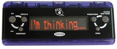 

Mattel 20 Questions Deluxe Handheld Game, Colors Vary(Multicolor)