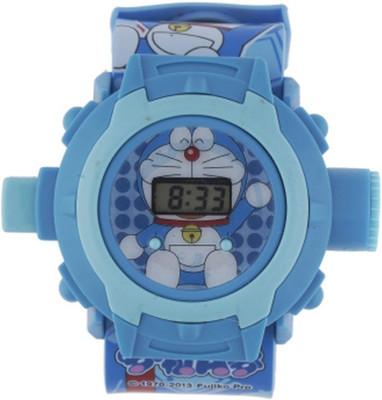 

Vente Doremon Projector Digital Watch With 24 Images for Kids(Multicolor)