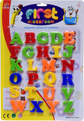 

Kanchan Toys Magnetic Letters Set(Multicolor)