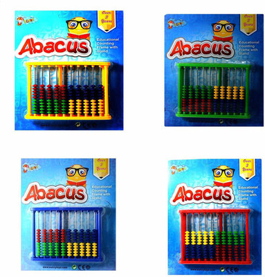 

Sunny Abacus Set of 4(Multicolor)