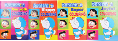 

Doraemon Fun With Colouring Set(Multicolor)