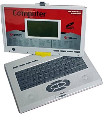 

kts KHALSA TOYS AND SALES 80 Activities Kids Talking Educational Laptop With Mouse Cd Drive(Multicolor)