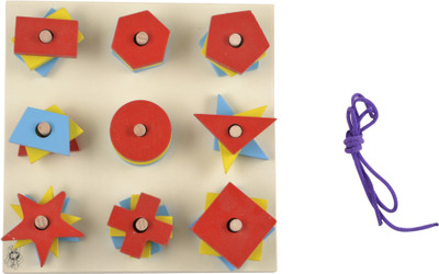 SKILLOFUN Nine Shape Sorter(Multicolor)