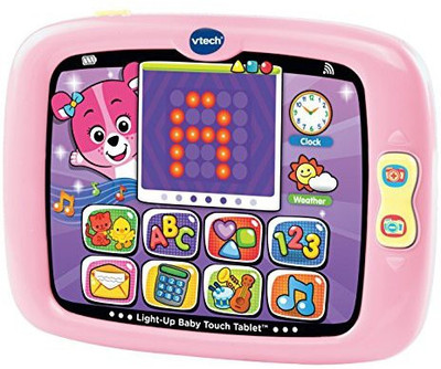 

VTech Light-Up Baby Touch Tablet, Pink(Multicolor)