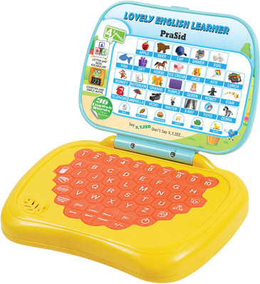 

Prasid Lovely English Learner Kids Laptop(Yellow, Orange)