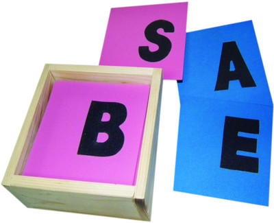 

Kinder Creative Sand Paper Letter - Capital