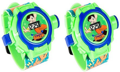 

Aquaras COMBO CHOTA BHEEM 24 IMAGE PROJECTOR WATCH(Green)
