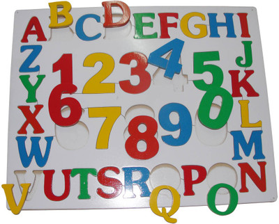 

Little Genius English Alphabet Upper Case With Numbers(Red, Yellow, Blue, Green)