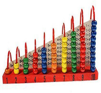 

Tickles Kids Wooden Child Abacus Maths Learnig Educational for Kids 2 yrs Plus(Multicolor)