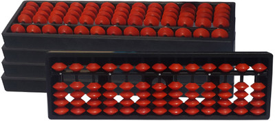 

Sae Fashions 13 ROD ORANGEABACUS KIT SET OF 5(Orange)