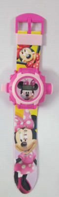 

General Aux Mickey Mouse Club House Projector Watch(Pink)