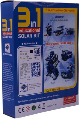 

RR Enterprizes 3 in 1 Educational Solar Kit For Toys(Multicolor)