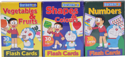 

Doraemon Flash Cards(Multicolor)