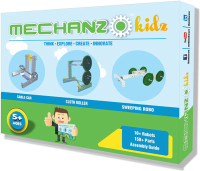 

Thinnk Ware MechanzO Kidz for ages 5+(Multicolor)