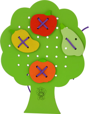 SKILLOFUN Sewing Tree with Fruits(Multicolor)