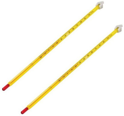 

Labpro Laboratory Analog chemical Thermometer 360 Degree C pack of 2 300mm(Multicolor)