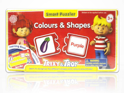 

Trixy Troy Iken Smart Puzzler-Colours & Shape(Red, Yellow)
