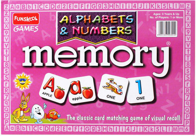 

Funskool Memory Alphabets and Numbers(Multicolor)