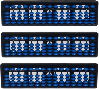 

Sae Fashions 15 ROD BLUEABACUS KIT SET OF 3(Blue)