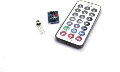 

Grab'eM IR REMOTE CONTROL Transmitter Receiver/Decoder KIT(Multicolor)
