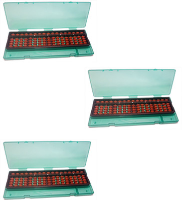 

Sae Fashions Sae Brown 17 Rod Abacus Kit With Box(Brown)