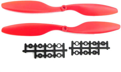 

Rotobotix 10x4.5 Reinforced Carbon Based Propellers (Cw & Ccw Pair Red)(Red)