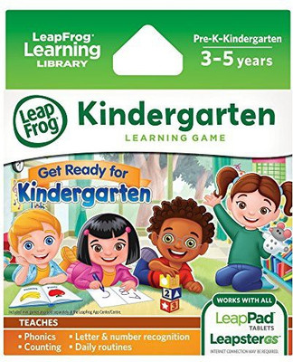 

LeapFrog Learning Game: Get Ready for Kindergarten (for LeapPad tablets and LeapsterGS)(Multicolor)