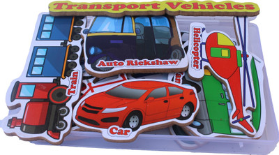 

Enigmatic Woodworks MAGNETIC CUTOUTS - TRASPORT VEHICLES(Multicolor)