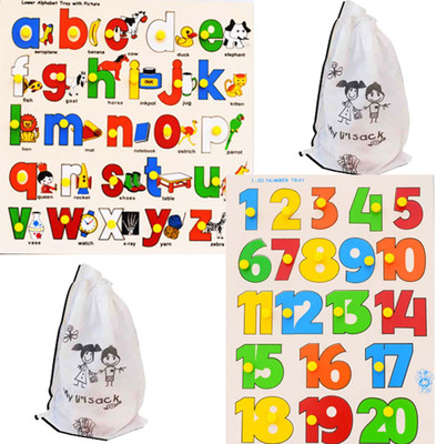 

Skillofun NUMBER + LOWER ALPHABET WITH PICTURES(Multicolor)