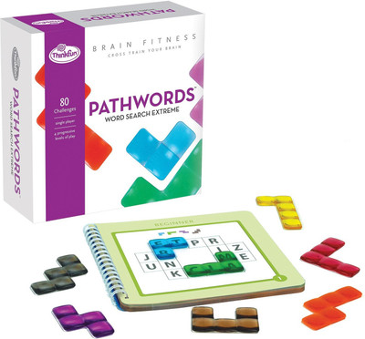 

ThinkFun Pathwords- Brain Fitness(Multicolor)