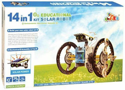 

Awals 14-in-1 Educational Solar Robot Kit(Multicolor)