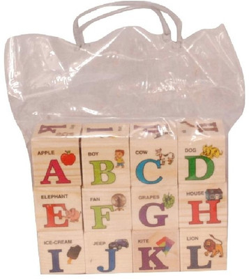 

Homeshopeez Wooden Alphabets Set(Multicolor)