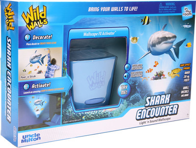 Uncle Milton Wild Walls Shark Encounter(Blue)